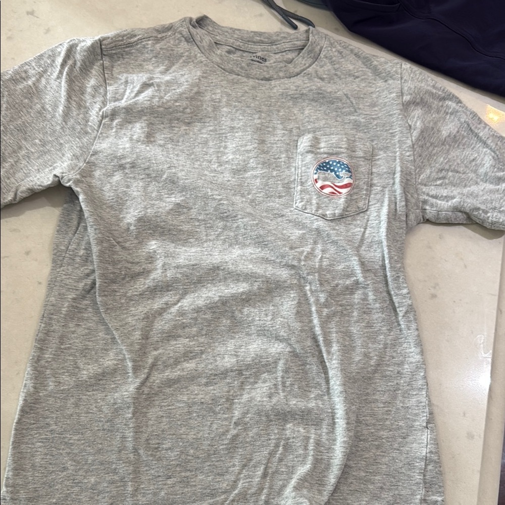 Vineyard Vines Gray Short Sleeve Tee